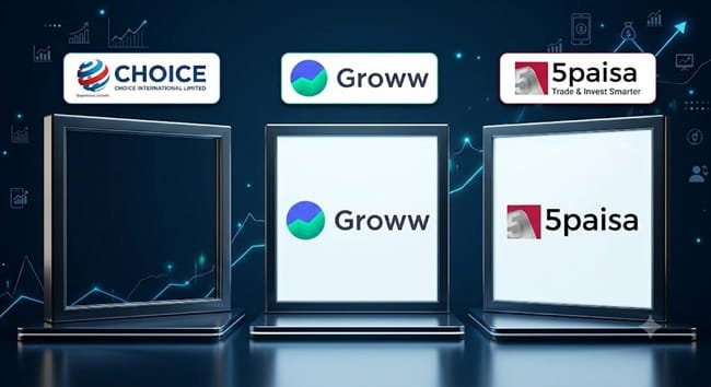 Choice vs Groww vs 5paisa